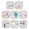 Centru joaca medical Chengji Toys, 3+ ani, 77 piese, accesorii doctor, lumini sunete, dozator apa