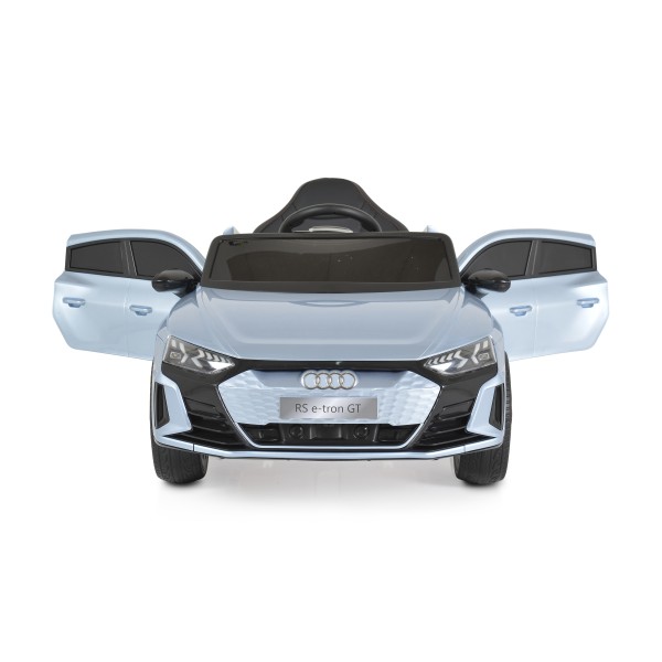 Masina electrica copii Audi RS e-tron 12V, telecomanda 2.4GHz, Bluetooth, roti EVA, 3-8 ani, 30 kg