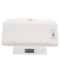 Cantar bebelusi si adulti 2 in 1 Cangaroo NeoScale White, 0.5-180 kg, tava detasabila, ecran LCD, functie tara