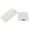 Cantar bebelusi si adulti 2 in 1 Cangaroo NeoScale White, 0.5-180 kg, tava detasabila, ecran LCD, functie tara