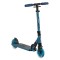 Trotineta pliabila copii Byox Vector Blue, 6+ ani, roti LED 145 mm, suspensie fata, ghidon reglabil