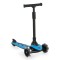 Trotineta copii 3 roti Lamborghini Pro Blue, 3+ ani, roti LED, ghidon reglabil, stabila, control inclinare