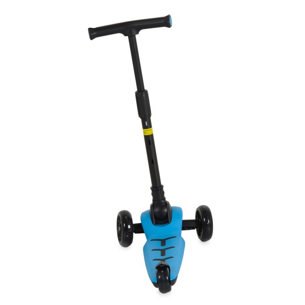 Trotineta copii 3 roti Lamborghini Pro Blue, 3+ ani, roti LED, ghidon reglabil, stabila, control inclinare