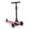 Trotineta copii 3 roti Lamborghini Pro Pink, 3+ ani, roti LED, ghidon reglabil, stabila, control inclinare