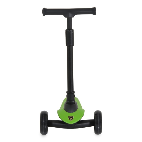 Trotineta copii 3 roti Lamborghini Pro Green, 3+ ani, roti LED, ghidon reglabil, stabila, control inclinare
