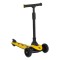 Trotineta copii 3 roti Lamborghini Pro Yellow, 3+ ani, roti LED, ghidon reglabil, stabila, control inclinare