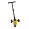 Trotineta copii 3 roti Lamborghini Pro Yellow, 3+ ani, roti LED, ghidon reglabil, stabila, control inclinare