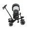 Tricicletă Pliabila cu maner Byox Cruz Dark Grey 12-72 luni – scaun rotativ 360°, control parental, spătar reglabil