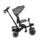 Tricicletă Pliabila cu maner Byox Cruz Dark Grey 12-72 luni – scaun rotativ 360°, control parental, spătar reglabil