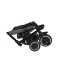 Tricicletă Pliabila cu maner Byox Cruz Dark Grey 12-72 luni – scaun rotativ 360°, control parental, spătar reglabil