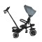 Tricicletă Pliabila cu maner Byox Cruz Dark Grey 12-72 luni – scaun rotativ 360°, control parental, spătar reglabil