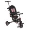Tricicleta pliabila 6 in 1 Byox Flexton Pink, 6-36 luni, sezut rotativ 360, control parental, spatar reglabil
