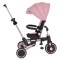 Tricicleta pliabila 6 in 1 Byox Flexton Pink, 6-36 luni, sezut rotativ 360, control parental, spatar reglabil