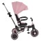 Tricicleta pliabila 6 in 1 Byox Flexton Pink, 6-36 luni, sezut rotativ 360, control parental, spatar reglabil