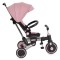 Tricicleta pliabila 6 in 1 Byox Flexton Pink, 6-36 luni, sezut rotativ 360, control parental, spatar reglabil