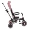 Tricicleta pliabila 6 in 1 Byox Flexton Pink, 6-36 luni, sezut rotativ 360, control parental, spatar reglabil