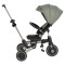 Tricicleta pliabila 6 in 1 Byox Flexton Green, 6-36 luni, sezut rotativ 360, control parental, spatar reglabil