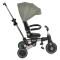 Tricicleta pliabila 6 in 1 Byox Flexton Green, 6-36 luni, sezut rotativ 360, control parental, spatar reglabil