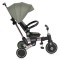 Tricicleta pliabila 6 in 1 Byox Flexton Green, 6-36 luni, sezut rotativ 360, control parental, spatar reglabil