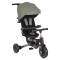 Tricicleta pliabila 6 in 1 Byox Flexton Green, 6-36 luni, sezut rotativ 360, control parental, spatar reglabil