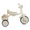 Tricicleta pliabila copii Byox Etan Beige, 1-5 ani, panou muzical cu lumini, scaun reglabil, roti EVA