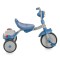 Tricicleta pliabila copii Byox Etan Blue, 1-5 ani, panou muzical cu lumini, scaun reglabil, roti EVA