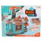 Bucatarie copii interactiva Little Chef, 3+ ani, lumini sunete, accesorii gatit, aragaz chiuveta
