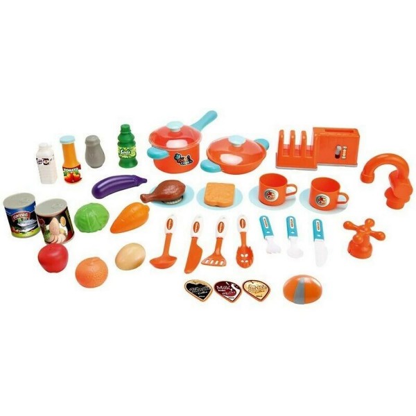 Bucatarie copii interactiva Little Chef, 3+ ani, lumini sunete, accesorii gatit, aragaz chiuveta