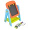 Tabla desen copii 2 in 1 Vivakids, 3+ ani, doua fete, marker creta, magnetica, accesorii incluse