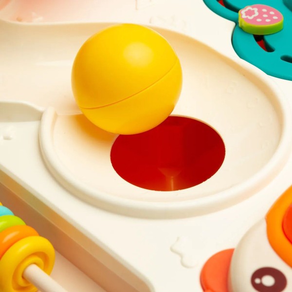 Masa interactiva copii cu pian detasabil, jocuri educative si lumini, 18 luni+