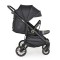 Carucior Sport Buggy Black 0-22 kg, Pliere Tip Carte, Spatar Complet Reglabil, Roti EVA cu Suspensie, Copertina Mare