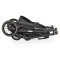 Carucior Sport Buggy Black 0-22 kg, Pliere Tip Carte, Spatar Complet Reglabil, Roti EVA cu Suspensie, Copertina Mare