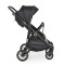 Carucior Sport Buggy Black 0-22 kg, Pliere Tip Carte, Spatar Complet Reglabil, Roti EVA cu Suspensie, Copertina Mare