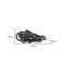 Carucior Sport Buggy Black 0-22 kg, Pliere Tip Carte, Spatar Complet Reglabil, Roti EVA cu Suspensie, Copertina Mare