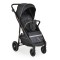 Carucior Sport Buggy Black 0-22 kg, Pliere Tip Carte, Spatar Complet Reglabil, Roti EVA cu Suspensie, Copertina Mare