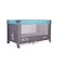 Patut Pliabil Cangaroo Africa turquoise, Compact si Usor, 0-14 kg, cu Saltea si Geanta Transport, Roti, Tarc de joaca
