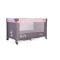Patut Pliabil Cangaroo Africa Pink, Compact si Usor, 0-14 kg, cu Saltea si Geanta Transport, Roti, Tarc de joaca
