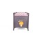 Patut Pliabil Cangaroo Africa Pink, Compact si Usor, 0-14 kg, cu Saltea si Geanta Transport, Roti, Tarc de joaca