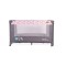 Patut Pliabil Cangaroo Africa Pink, Compact si Usor, 0-14 kg, cu Saltea si Geanta Transport, Roti, Tarc de joaca