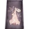 Patut Pliabil Cangaroo Africa Grey, Compact si Usor, 0-14 kg, cu Saltea si Geanta Transport,Roti, Tarc de joaca