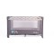 Patut Pliabil Cangaroo Africa Grey, Compact si Usor, 0-14 kg, cu Saltea si Geanta Transport,Roti, Tarc de joaca