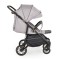 Carucior Sport Buggy Grey 0-22 kg, Pliere Tip Carte, Spatar Complet Reglabil, Roti EVA cu Suspensie, Copertina Mare