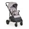 Carucior Sport Buggy Grey 0-22 kg, Pliere Tip Carte, Spatar Complet Reglabil, Roti EVA cu Suspensie, Copertina Mare