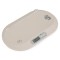 Cantar bebelusi 2 in 1 Cangaroo Peanut Grey, 0-20 kg, masurare inaltime, ecran LCD, functie tara