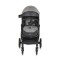 Cărucior copii Moni Tokyo Grey 2 în 1, 0–4 ani, reversibil, aluminiu, accesorii incluse, 22 kg
