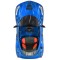 Masina Electrica Copii Moni Liberty blue 12V 7Ah, 3 Viteze 3-8 km/h, Telecomanda 2.4GHz, Bluetooth, LED, Roti EVA