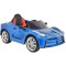 Masina Electrica Copii Moni Liberty blue 12V 7Ah, 3 Viteze 3-8 km/h, Telecomanda 2.4GHz, Bluetooth, LED, Roti EVA