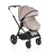 Cărucior 3in1 Cangaroo Joker Beige, Cadru Aluminiu, Scaun Auto i-SIZE Inclus, Pliere Semiautomată, Copertină UV50+, 0-4 Ani