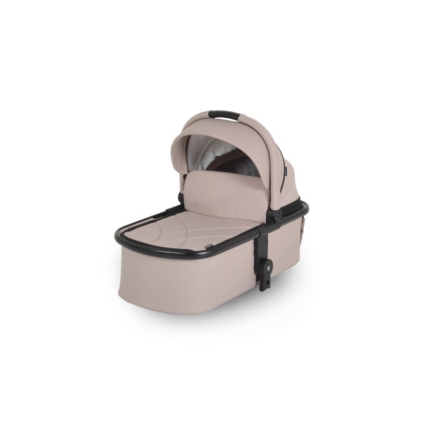 Cărucior 3in1 Cangaroo Joker Beige, Cadru Aluminiu, Scaun Auto i-SIZE Inclus, Pliere Semiautomată, Copertină UV50+, 0-4 Ani