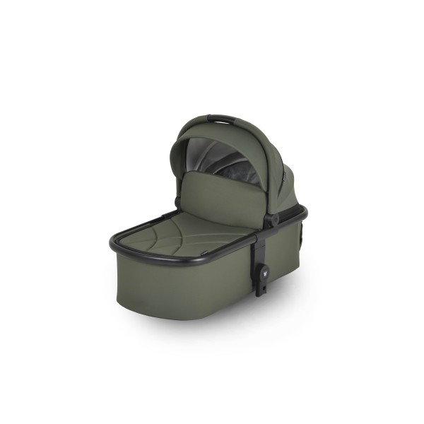 Cărucior 3in1 Cangaroo Joker Green, Cadru Aluminiu, Scaun Auto i-SIZE Inclus, Pliere Semiautomată, Copertină UV50+, 0-4 Ani